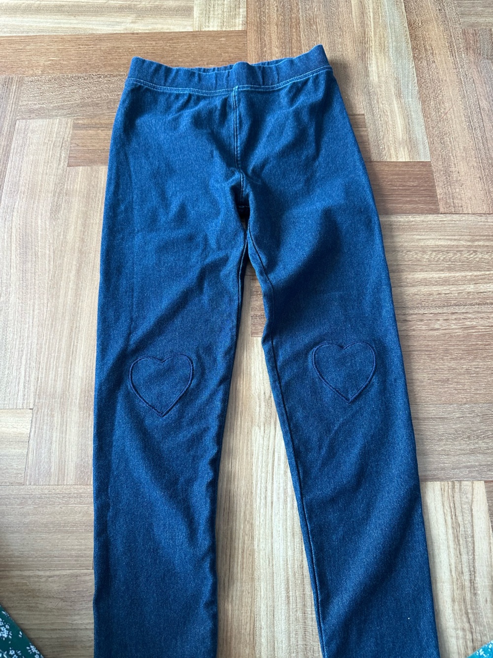 Crewcuts Jeggings with Heart Knee Patches